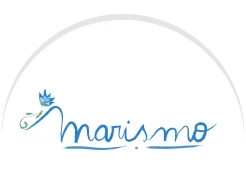 logo restaurante Marismo semi circulo